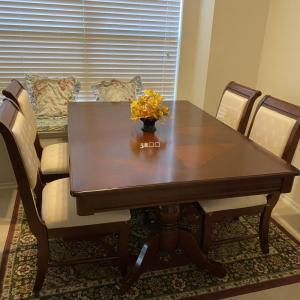 Formal Dinning table set with 