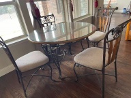 garden table with chair 一桌四椅